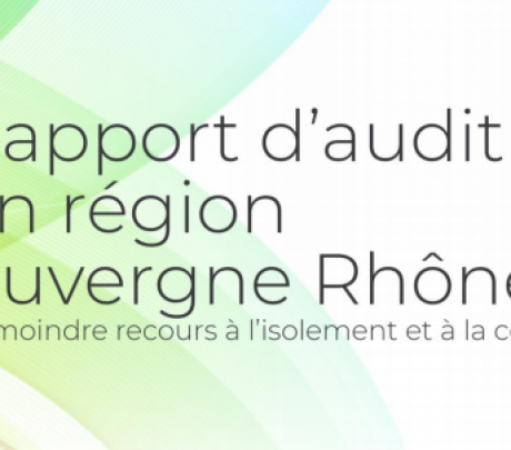 Rapport d'Audits Croisés Régionales ARA